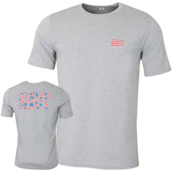Oakley Mens Oakley USA Tee Lightweight Breathable T-Shirt - M, New Granite Hthr