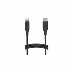 USB 2.0 Type-C to Lightning Cable (MFi Certified), 0.9 m, Black