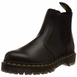 Dr Martens, Unisex 2976 Bex chelsea Boots, Black Smooth, 6 US Women5 US Men