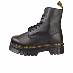 Dr. Martens Audrick 8-eye Womens Platform Boots in Black - Size 4 UK