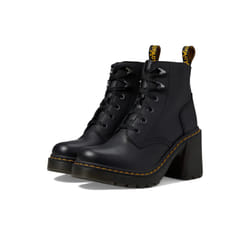 Dr. Martens Women's Jesy 6 Tie Boot Fashion  Black Sendal  5