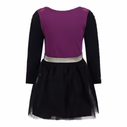Disney Frozen Anna Girls Tutu Long Sleeve Dress for Toddlers and Littl