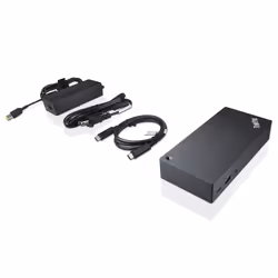 Lenovo 40A90090DK laptop dock/port replicator Wired USB 3.2 Gen 1 (3.1 Gen 1) Type-C Black - Additional view 4