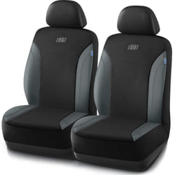 Skechers Work Car Seat Covers  Leather Seat Covers 5-Times Stronger Built-in Webbing  Oxford Fabric Seat Cover for Cars  Airbag Compatible  Automotive
