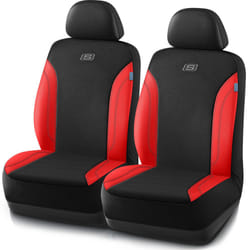 Skechers Work Car Seat Covers  Leather Seat Covers 5-Times Stronger Built-in Webbing  Oxford Fabric Seat Cover for Cars  Airbag Compatible  Automotive