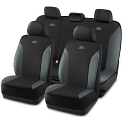 Skechers Work Car Seat Covers  Leather Seat Covers 5-Times Stronger Built-in Webbing  Oxford Fabric Seat Cover for Cars  Airbag Compatible  Automotive