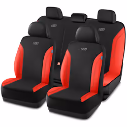 Skechers Work Car Seat Covers Leather Seat Covers 5-Times Stronger Built-in Webbing Oxford Fabric Seat Cover for Cars Airb ...