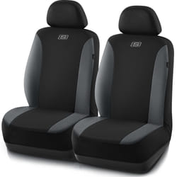 Skechers Car Seat Covers  Premium Breathable Polyester Seat Covers  Car Seat Covers Front Seats Airbag Compatible  Automotive Comfort & Protection for
