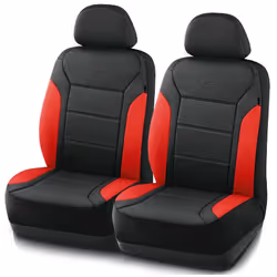 Skechers Memory Foam Car Seat Covers Lycra Seat Covers Thick Memory Foam Two Front Seat Cover Airbag Compatible Automotive ...