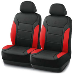 Skechers Memory Foam Car Seat Covers  Lycra Seat Covers Thick Memory Foam  Two Front Seat Cover  Airbag Compatible Automotive seat Covers for Most Car