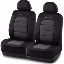Skechers Memory Foam Car Seat Covers Thick Cool Touch Fabric Seat Covers car seat Protector Two Front Airbag Compatible Autom ...