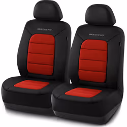 Skechers Memory Foam Car Seat Covers Thick Cool Touch Fabric Seat Covers car seat Protector Two Front Airbag Compatible Autom ...