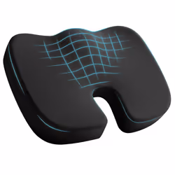 Skechers Memory Foam Seat Cushion Office Chair Cushion for Tailbone Pain Relief Butt Pillow for Office Chair Car seat Cushion ...