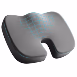 Skechers Memory Foam Seat Cushion Office Chair Cushion for Tailbone Pain Relief Butt Pillow for Office Chair Car seat Cushion ...