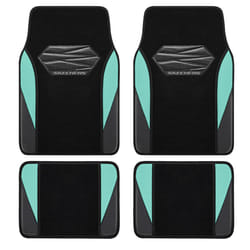 Skechers Car Floor Mats Waterproof Universal Fit Car Mats Faux Leather Car Floor Mats Carbon Floor Mats for Cars with Anti-Slip Skechers Heel Pad Fit
