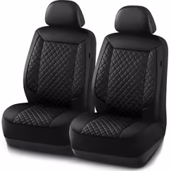 Skechers Car Seat Covers Piping Luxury Faux Seat Covers Waterproof Anti Slip Car Seat Protector Front Seats Car Accessories A ...