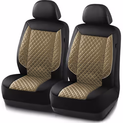 Skechers Car Seat Covers Piping Luxury Faux Seat Covers Waterproof Anti Slip Car Seat Protector Front Seats Car Accessories A ...