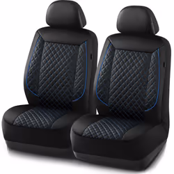 Skechers Car Seat Covers Piping Luxury Faux Seat Covers Waterproof Anti Slip Car Seat Protector Front Seats Car Accessories A ...