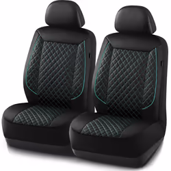 Skechers Car Seat Covers Piping Luxury Faux Seat Covers Waterproof Anti Slip Car Seat Protector Front Seats Car Accessories A ...