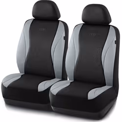 Skechers Car Seat Covers Leather Seat Covers with GOGA Mat Technology Waterproof Car Seat Covers Front Seats Airbag Compatibl ...