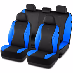 Skechers Car Seat Covers Leather Seat Covers with GOGA Mat Technology Waterproof Car Seat Covers Full Sets Airbag Compatible ...