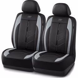 Skechers Car Seat Covers Luxury Faux Leather Seat Covers Waterproof Anti Slip Car Seat Protector Front Seats Car Accessories  ...