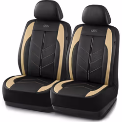 Skechers Car Seat Covers Luxury Faux Leather Seat Covers Waterproof Anti Slip Car Seat Protector Front Seats Car Accessories  ...