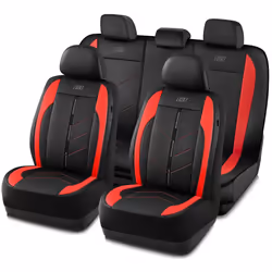 Skechers Car Seat Covers Luxury Faux Leather Seat Covers Waterproof Anti Slip Car Seat ProtectorFull Set Car Accessories Airb ...