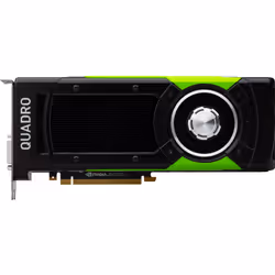 HP NVIDIA Quadro P6000 (24GB) Graphics Card, Quadro P6000, 24 GB, GDDR5, 384 bit, 7680 x 4320 pixels, PCI Express x16 3.0