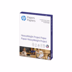 HP HeavyWeight Project Paper  Matte  8.5x11 in  40 lb  250 sheets  works with inkjet  PageWide  laser printers (Z4R14A)