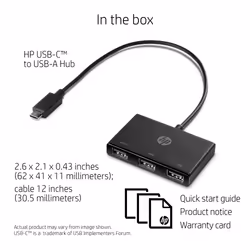 HP USB-C to USB-A Hub - Additional view 5