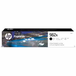 HP 982A Black Original PageWide Cartridge, Standard Yield, Black, Pigment-based ink, 1 pc(s), 10000 pages