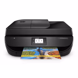 HP OfficeJet 4655, Thermal inkjet, Colour printing, 4800 x 1200 DPI, A4, Direct printing, Black