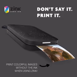 HP Sprocket 2x3"""" Premium Zink Sticky Back Photo Paper (50 Sheets) Compatible with HP Sprocket Photo Printers.