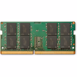 HP 4GB DDR4-2400 non-ECC RAM, 4 GB, 1 x 4 GB, DDR4, 2400 MHz, 260-pin SO-DIMM, Black, Green