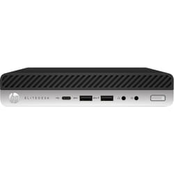 HP EliteDesk 800 G3 Intel® Core™ i5 i5-6500 8 GB DDR4-SDRAM 500 GB HDD Windows 10 Pro Mini PC Black, Silver