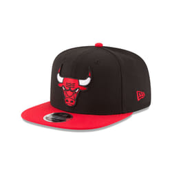 New Era NBA Chicago Bulls Men's 9Fifty Original Fit 2Tone Snapback Cap  One Size  Black