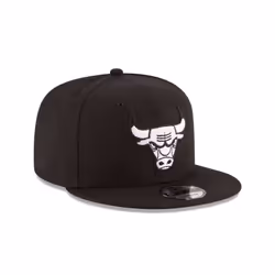 New Era NBA Chicago Bulls Men's 9Fifty Snapback Cap  One Size  Black