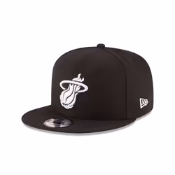 New Era NBA Miami Heat Men's 9Fifty Snapback Cap One Size Black