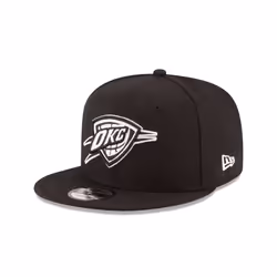 New Era NBA Oklahoma City Thunder Men's 9Fifty Snapback Cap  One Size  Black