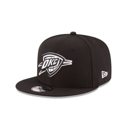 New Era NBA Oklahoma City Thunder Men's 9Fifty Snapback Cap  One Size  Black