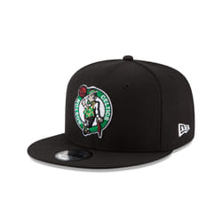 NEW ERA NBA Boston Celtics Men's 9Fifty Team Color Basic Snapback Cap  One Size  Black