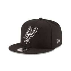 NBA San Antonio Spurs Adult Men NBA 9Fifty Team Color Basic Snapback Cap OSFA Black