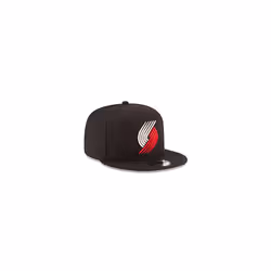 NBA Portland Trail Blazers Adult Men NBA 9Fifty Team Color Basic Snapback Cap Osfa black