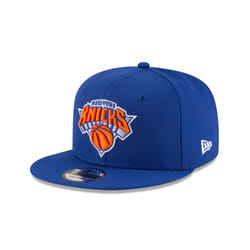 NBA New York Knicks Adult Men NBA 9Fifty Team Color Basic Snapback Cap Osfa Royal