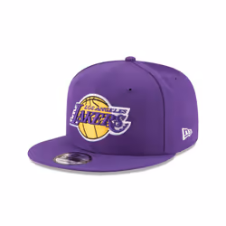 NBA Los Angeles Lakers Adult Men NBA 9Fifty Team Color Basic Snapback Cap OSFA Purple