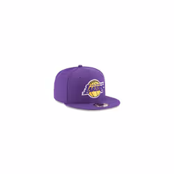 NBA Los Angeles Lakers Adult Men NBA 9Fifty Team Color Basic Snapback Cap OSFA Purple