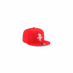 NBA Houston Rockets Adult Men NBA 9Fifty Team Color Basic Snapback Cap OSFA Red