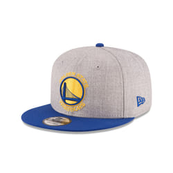 NBA Golden State Warriors Men's 9Fifty 2Tone Heather Snapback Cap  One Size  Heather Gray