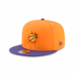 NBA Phoenix Suns Adult Men NBA 9Fifty 2Tone Snapback Cap OSFA Gold